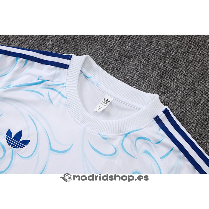 Chandal del Argentina Manga Corta 26-27 Blanco - Pantalon Corto